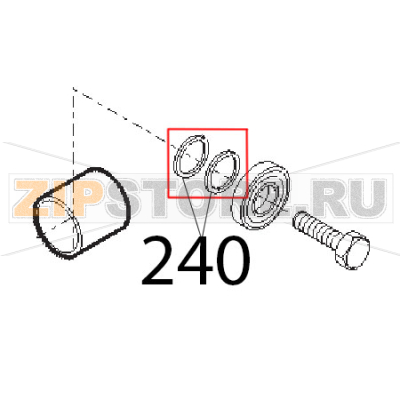 Rondella Sirman Agata 250 Rondella Sirman Agata 250Запчасть на деталировке под номером: 240
