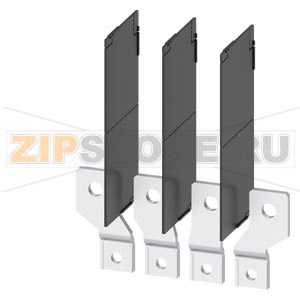 ПЕРЕДНИЕ СОЕДИНИТЕЛЬНЫЕ ПЛАСТИНЫ РАСШИРЕНН. 4 ШТ. ПРИНАДЛЕЖНОСТЬ ДЛЯ 3VA2 100/160/250 Siemens 3VA9264-0QC00 