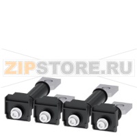 ЗАДН. КЛЕММ. ПЛОСК. 4 ШТ. ПРИНАДЛЕЖНОСТЬ ДЛЯ: 3VA2 400/630 Siemens 3VA9404-0QE00