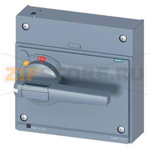 FRONT MOUNTED ROTARY OPERATOR STANDARD IEC IP30/40 ACCESSORY FOR 3VA15/25 1000 Siemens 3VA9687-0EK11 