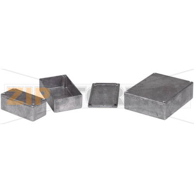 Корпус алюминиевый 188x120x82 мм, 1 шт Hammond 26357PSLA 