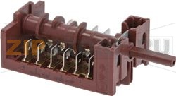 SELECTOR SWITCH FOR OVEN CANDY 91203067 