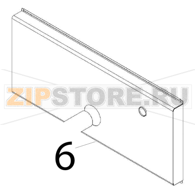 Lower front panel Angelo Po 191PI2V Lower front panel Angelo Po 191PI2VЗапчасть на деталировке под номером: 6