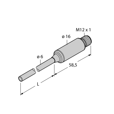 Датчик температуры Turck TTMS-206A-CF-LIUPN-H1140-L050 