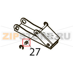 Damper shaft S Toshiba TEC B-SX4T-GS20-QM-R Damper shaft S Toshiba TEC B-SX4T-GS20-QM-RЗапчасть на деталировке под номером: 27