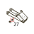Damper shaft S Toshiba TEC B-SX4T-GS20-QM-R