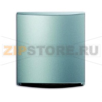 Корпус с рамкой и сдвижной крышкой, серебристый алюминий ABB 2CKA001710A3680