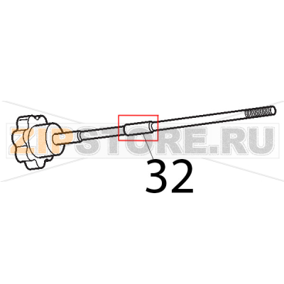 Tirante paralama aff. MRR OLD and SV Sirman Mirra 220 Tirante paralama aff. MRR OLD and SV Sirman Mirra 220Запчасть на деталировке под номером: 32