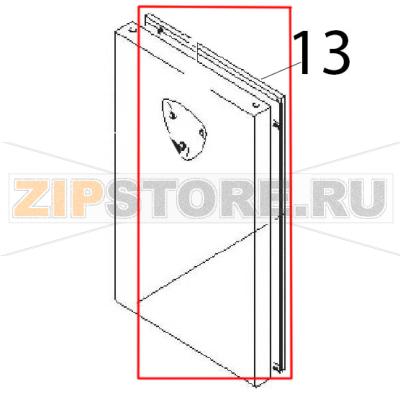 Counter door Angelo Po 0G1CP1E Counter door Angelo Po 0G1CP1EЗапчасть на деталировке под номером: 13