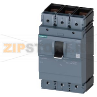 switch disconnector 3VA1 IEC frame 630 3-pole SD100, In=630A without overload protection w/o short-circuit protection nut keeper kit Siemens 3VA1463-1AA32-0AA0