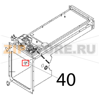 Magnet plate Angelo Po 04WCP1EM Magnet plate Angelo Po 04WCP1EMЗапчасть на деталировке под номером: 40