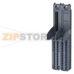SIMATIC ET 200SP HA, клеммный блок, тип N0, 64 втычных клеммы, ширина: 45 мм Siemens 6DL1193-6TP00-0BN0 