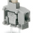 Stackable PCB terminal block; 2.5 mm; Pin spacing 5/5.08 mm; 1-pole; PUSH WIRE®; 2,50 mm; gray Wago 235-401/333-000 - Stackable PCB terminal block; 2.5 mm; Pin spacing 5/5.08 mm; 1-pole; PUSH WIRE®; 2,50 mm; gray Wago 235-401/333-000