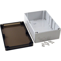 Корпус 240x160x90 мм, материал: поликарбонат, серый, 1 шт Hammond 1554VA2GYSL