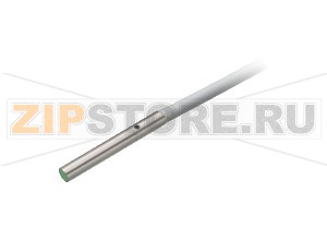 Индуктивный датчик Inductive sensor NBB0,6-3M22-E0-Y225689 Pepperl+Fuchs General specificationsSwitching functionNormally open (NO)Output typeNPNRated operating distance0.6 mmInstallationflushOutput polarityDCAssured operating distance0 ... 0.486 mmReduction factor rAl 0.4Reduction factor rCu 0.29Reduction factor r304 0.76Reduction factor rBrass 0.46Nominal ratingsOperating voltage10 ... 30 VSwitching frequency0 ... 1400 HzHysteresistyp. 5%Reverse polarity protectionreverse polarity protectedShort-circuit protectionpulsingVoltage drop&le 3 VOperating current0 ... 100 mAOff-state current0 ... 0.1 mA typ. at 25 °CNo-load supply current&le 10 mASwitching state indicatorLED, yellowFunctional safety related parametersMTTFd1329 aMission Time (TM)20 aDiagnostic Coverage (DC)0 %Approvals and certificatesUL approvalcULus Listed, General PurposeCSA approvalcCSAus Listed, General PurposeAmbient conditionsAmbient temperature-25 ... 70 °C (-13 ... 158 °F)Mechanical specificationsConnection typecable PUR , 2 m blackCore cross-section0.055 mm2Housing materialStainless steel 1.4305 / AISI 303Sensing facePCHousing diameter3 mmDegree of protectionIP67