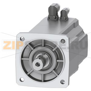 SIMOTICS S-1FK2 HI Серводвигатель М0 = 18 Нм; PN = 2,5 кВт при нн = 1500 оборотов в минуту (380-480); Степень защиты IP65; Вал D32x58 мм с шпонкой; Абсолютный датчик 22-бит + 12-битный Многооборотные (кодер AM22DQC); С DRIVE-CLiQ штекер M17; размер разъем 