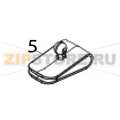 Belt clip TSC Alpha-4L Belt clip TSC Alpha-4LЗапчасть на деталировке под номером: 5