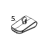 Belt clip TSC Alpha-4L
