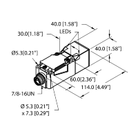 Датчик индуктивный Turck NI20-CP40-FZ3X2-B1131