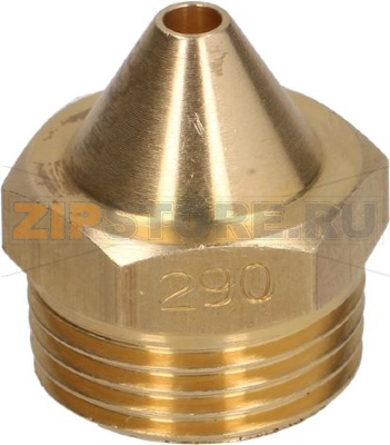 КОНИЧЕСКАЯ ГАЗОВАЯ РАСПЫЛИТЕЛЬНАЯ ФОРСУНКА M17 X 1 Ø 2,90 ММ 