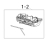 Media holder assembly/ for RFID model TSC Alpha-40L (R)
