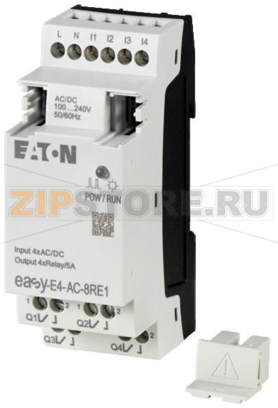Модуль расширения для easyE4, 100–240 В перем. тока, 110–220 В пост. тока Eaton EASY-E4-AC-8RE1 