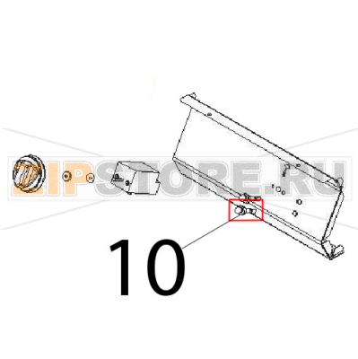 Orange light 230 V Angelo Po 091FR1E Orange light 230 V Angelo Po 091FR1EЗапчасть на деталировке под номером: 10