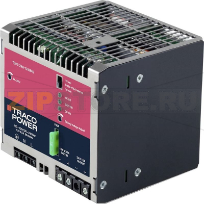 Блок питания на DIN-рейку, 12 A, 240 W Traco Power TSPC 240-124 UPS 
