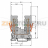 2-контактные базовые клеммы; для DIN-рейки 35 x 15 и 35 x 7,5; серые Wago 769-156 - 2-контактные базовые клеммы; для DIN-рейки 35 x 15 и 35 x 7,5; серые Wago 769-156