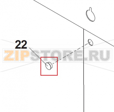 Plog Button ø20.6mm Bear Varimixer AR40 VL-1S                                                            Plog Button ø20.6mm Bear Varimixer AR40 VL-1SЗапчасть на сборочном чертеже под номером: 22Название запчасти на датском&nbsp;языке: Plog Button ø20.6mm Bear Varimixer AR40 VL-1S