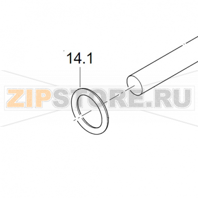 O-Ring; 34X6,0 Winterhalter UC-M O-Ring; 34X6,0 Winterhalter UC-MЗапчасть на деталировке под номером: 14.1Название запчасти на немецком языке: O-Ring; 34X6,0 Winterhalter UC-M