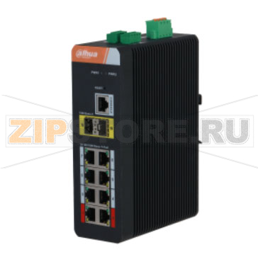 Коммутатор управляемый, 8 портов Dahua DH-IS4210-8GT-120 