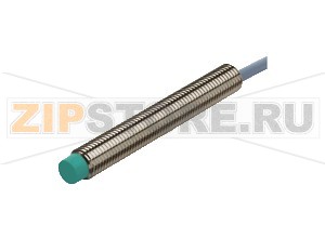Индуктивный датчик Inductive sensor NBN2-8GM60-A2 Pepperl+Fuchs General specificationsSwitching functioncomplementaryOutput typePNPRated operating distance2 mmInstallationnon-flushOutput polarityDCAssured operating distance0 ... 1.62 mmReduction factor rAl 0.45Reduction factor rCu 0.35Reduction factor r304 0.75Nominal ratingsOperating voltage10 ... 30 VSwitching frequency0 ... 1500 HzReverse polarity protectionreverse polarity protectedShort-circuit protectionpulsingVoltage drop&le 3 VOperating current0 ... 100 mAOff-state current0 ... 0.5 mA typ. 0.1 &microA at 25 °CNo-load supply current&le 20 mASwitching state indicatorLED, yellowFunctional safety related parametersMTTFd2660 aMission Time (TM)20 aDiagnostic Coverage (DC)0 %Approvals and certificatesUL approvalcULus Listed, General PurposeCSA approvalcCSAus Listed, General PurposeCCC approvalCCC approval / marking not required for products rated &le36 VAmbient conditionsAmbient temperature-25 ... 70 °C (-13 ... 158 °F)Mechanical specificationsConnection typecable PVC , 2 mCore cross-section0.14 mm2Housing materialbrass, nickel-platedSensing facePBTHousing diameter8 mmDegree of protectionIP67