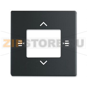 Накладка для сенсора 6108/61-885-500, чёрный бархат ABB 2CKA006115A0488 