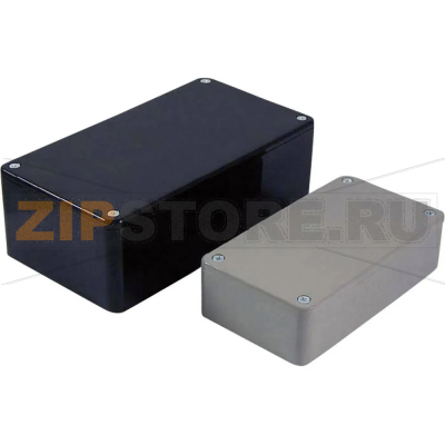 Корпус 112x62x31 мм, пластиковый, черный, 1 шт Axxatronic BIM2003/13-BLK/BLK 