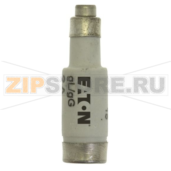 Предохранитель, 6 A, AC 400 В, 50 кА, D01, gL/gG, IEC с задержкой Eaton FUSE-D01 6A T GL/GG 400VAC 