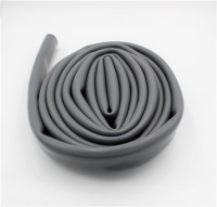 60SH Ø 40 x 46mm grey silicone tube [met