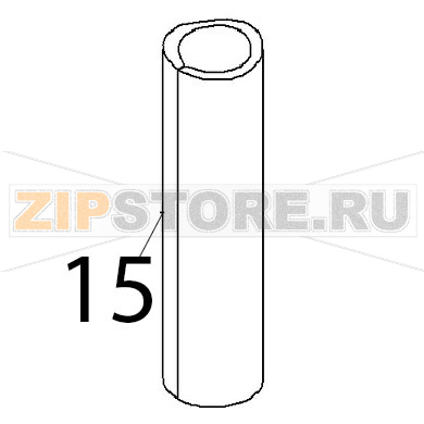 Pann. isolante tubo sfiato Angelo Po FX82E2T Pann. isolante tubo sfiato Angelo Po FX82E2TЗапчасть на деталировке под номером: 15