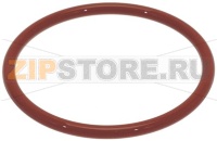 УПЛОТНИТЕЛЬНОЕ КОЛЬЦО 0178 ИЗ КРАСНОГО СИЛИКОНА