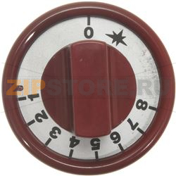 КРАСНАЯ РУЧКА  Ø 76 ММ 0-1-2-3-4-5-6-7-8 