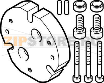 Комплект переходников Festo DHAA-G-Q11-35-B13-50 