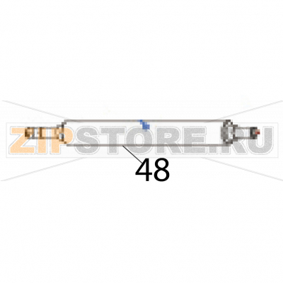 Platen Φ14 Godex RT730i Platen Φ14 Godex RT730iЗапчасть на деталировке под номером: 48Название запчасти Godex на английском языке: Platen Φ14 RT730i.