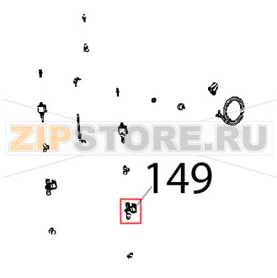 Elettrovalvola H2O con check valv Unox XBC 1005E Elettrovalvola H2O con check valv Unox XBC 1005EЗапчасть на деталировке под номером: 149