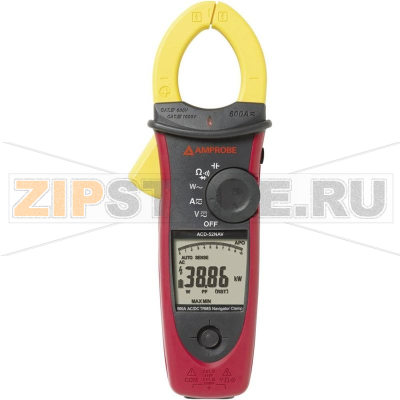 Клещи токовые, цифровые, CAT III 1000 В, CAT IV 600 В, 10000 точек Beha Amprobe ACDC-52NAV 