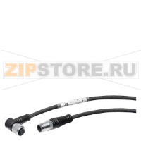 Соединительный провод (SIMATIC RF, MV) между считывателем и ASM 456, RF160C, RF170C, RF18XC, длина 10 м Siemens 6GT2891-4JN10
