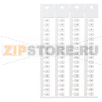 inscription label, front, with Y, vertical, terminal width: 5 mm, H: 7 mm, white Siemens 8WA8348-1AH