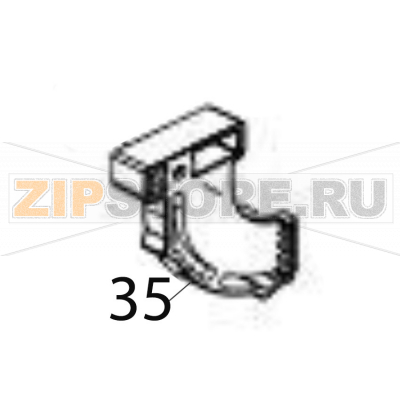 Swing stopper Sato CG412TT Swing stopper Sato CG412TTЗапчасть на деталировке под номером: 35Название запчасти на английском языке: Swing stopper Sato CG412TT.