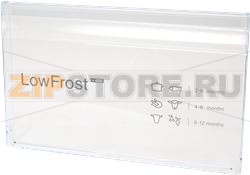 FRONT PANEL FOR CONTAINER BOSCH 11013062 