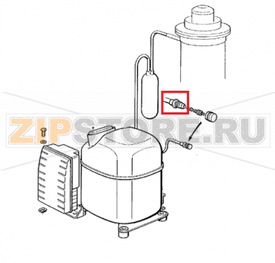 Ventilgehäuse Scotsman AF 200  Ventilgehäuse Scotsman AF 200Запчасть на сборочном чертеже под номером: 12Название запчасти Scotsman на немецком языке: ventilgehäuse Scotsman AF 200