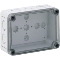 Корпус 94x130x57 мм, материал: поликарбонат, серый, 1 шт Spelsberg TK PC 1309-6-tm